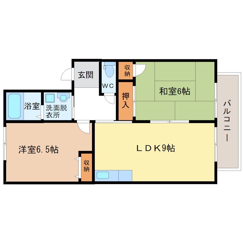 フォルティ北村　弐番館 間取り