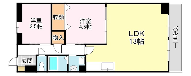 ヴィエナ栗東 間取り