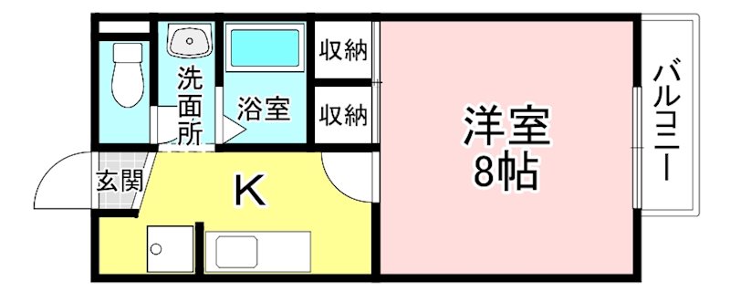 エスポアールShinjiⅡ 間取り