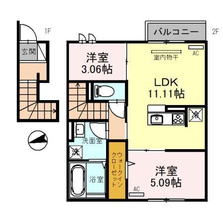 モンブルク 間取り