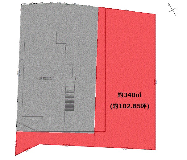蜂屋貸土地(961-9、10) 間取り