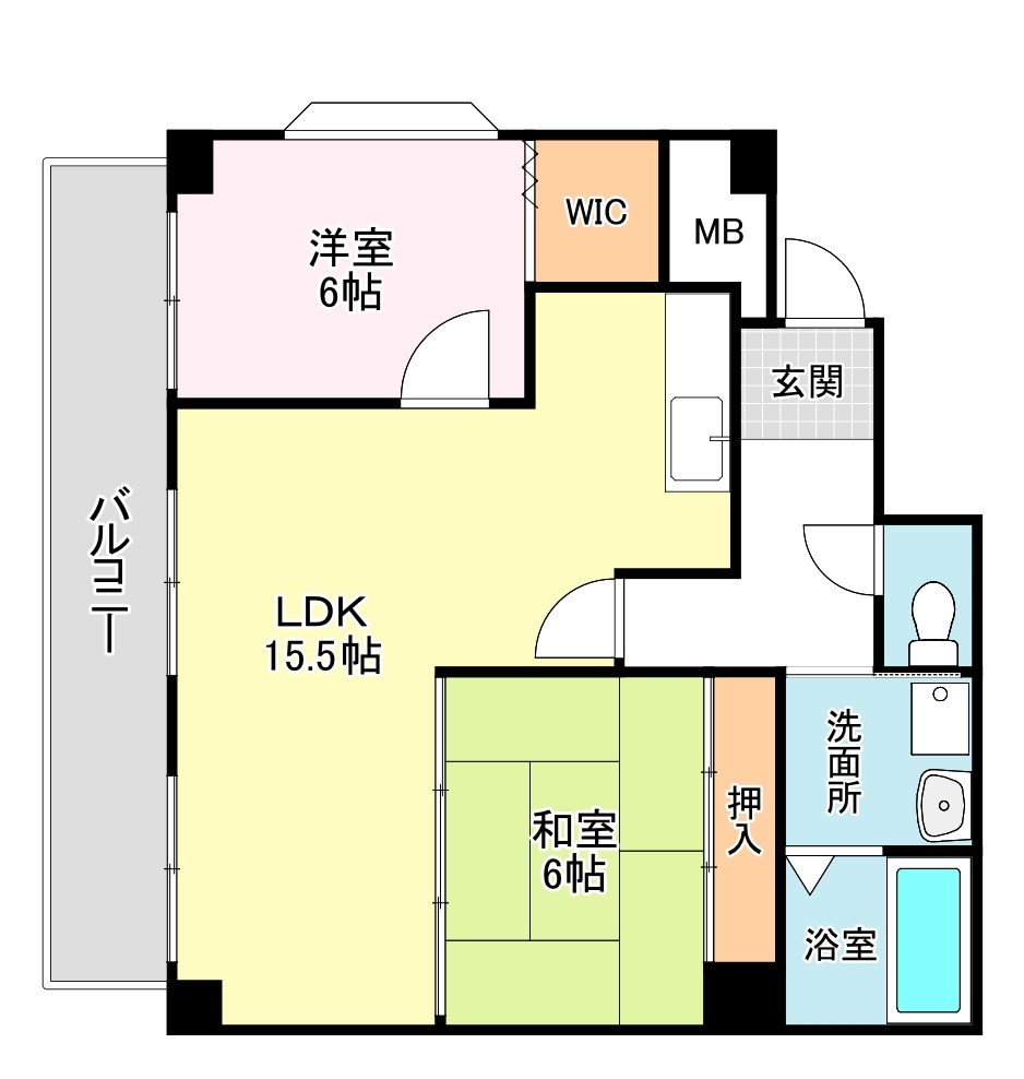 エクセレントU 間取り