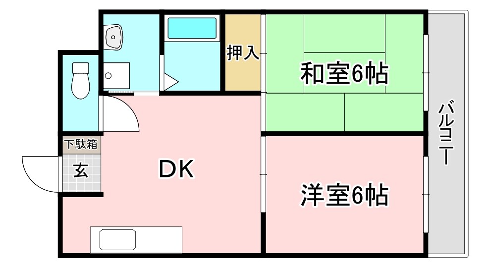 ローベルジーヌ野洲 間取り