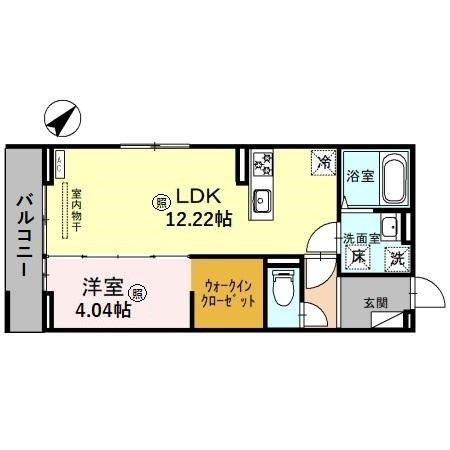AL(エー・エル) 間取り