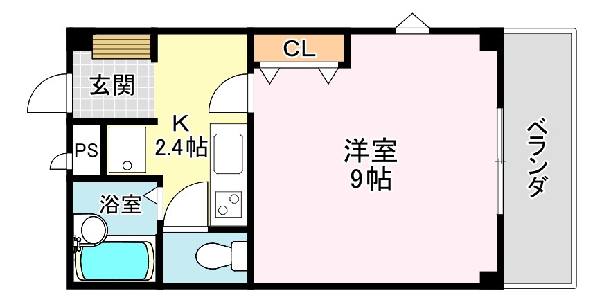 クレール・ウダ 間取り