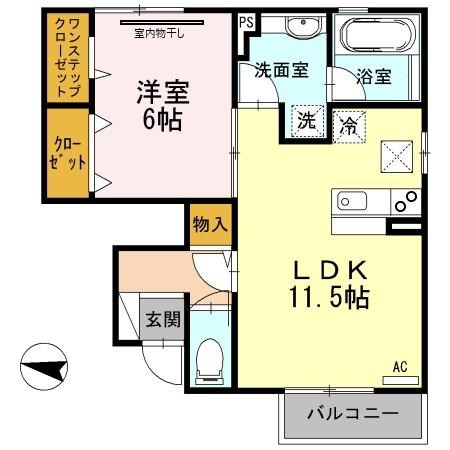 ドルフ東矢倉 間取り