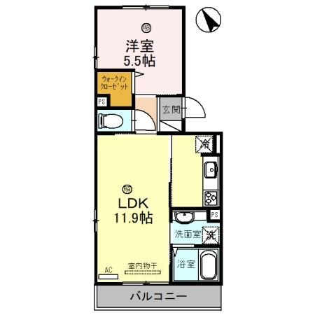 Cozy Court竹中 間取り