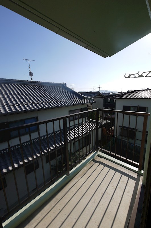 追分エイト ベランダ