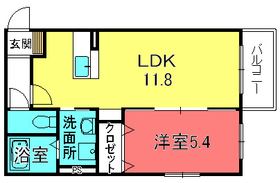 ハートフル下戸山 間取り