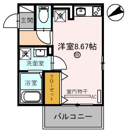 メゾン・ド・エトワール 間取り