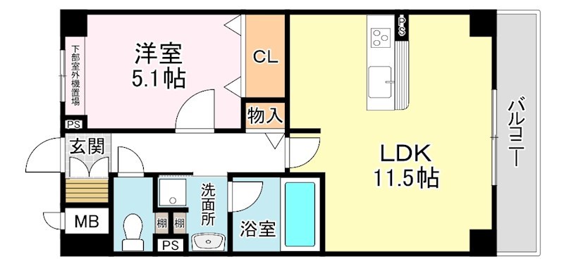 メゾン中沢 間取り