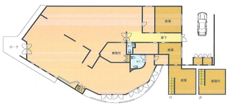 プティドール店舗 間取り