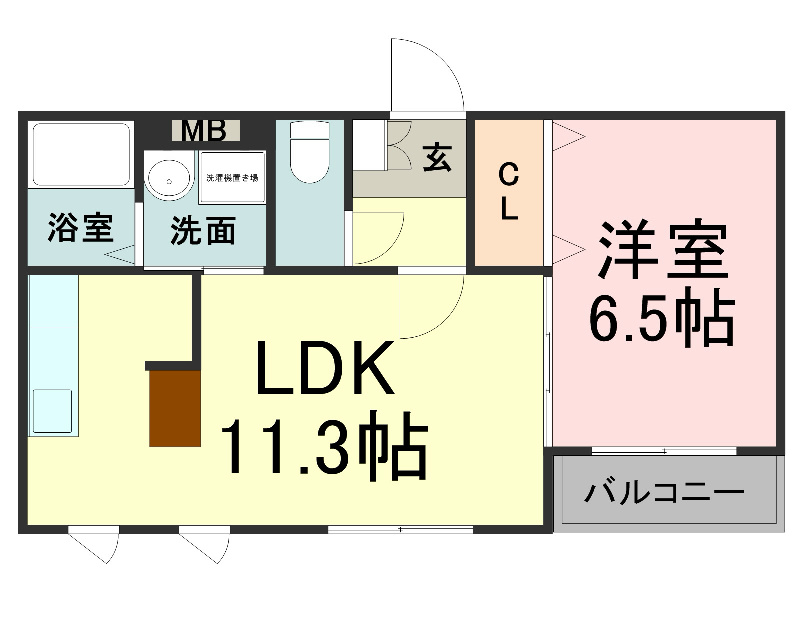 ノイ　オウミ 間取り
