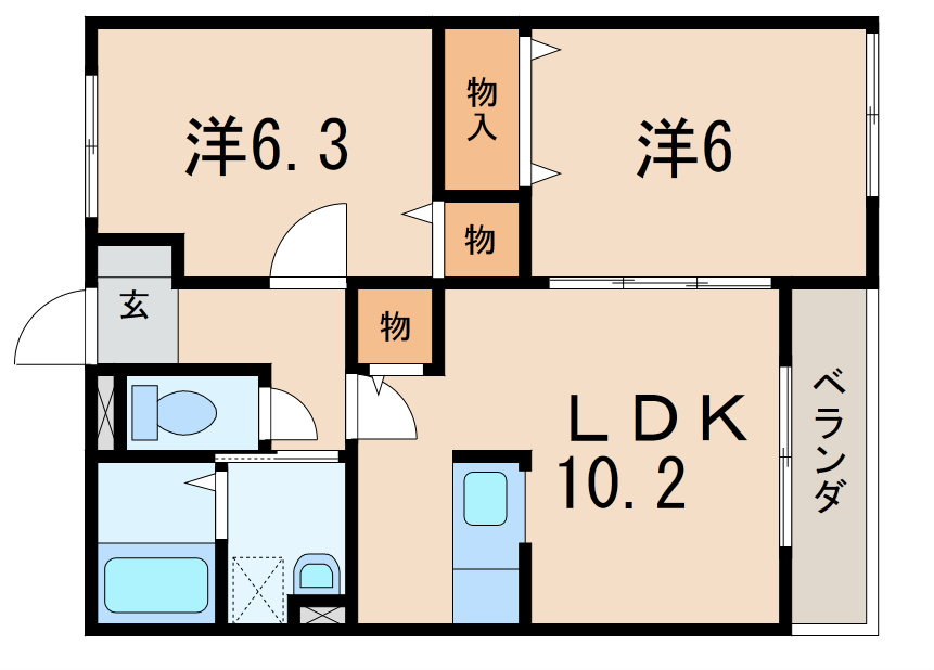 フォレスト 間取り
