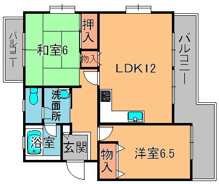 ラスディ守山 間取り