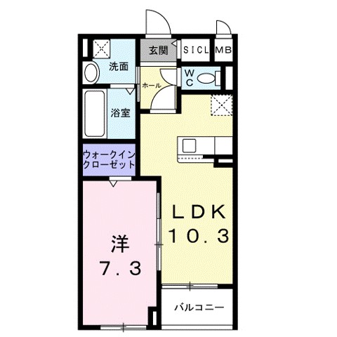 アストラル　ノーブル 間取り