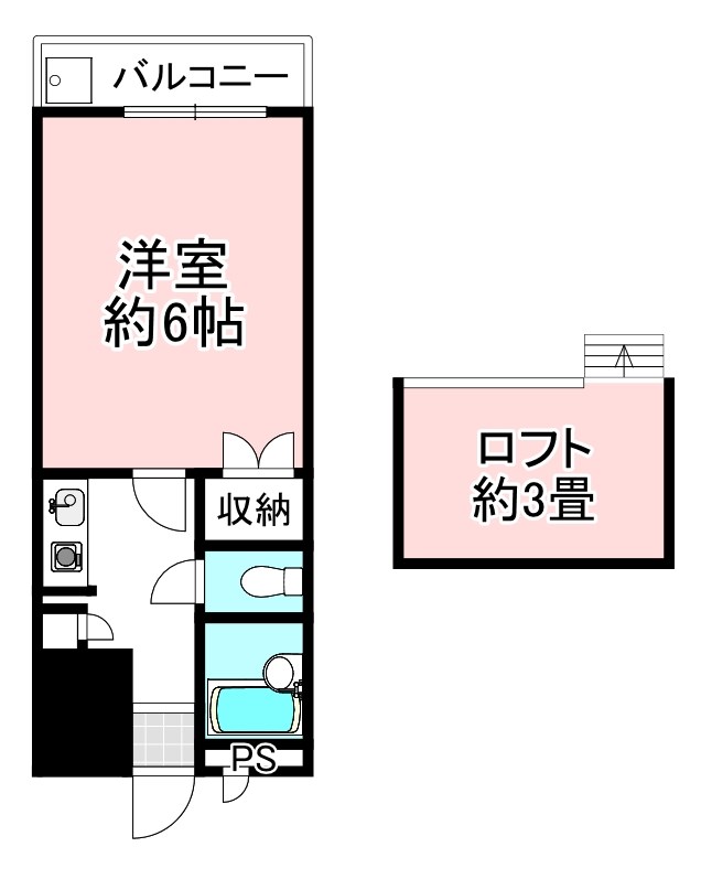 ハイム西川瀬田 間取り
