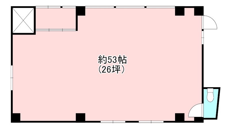 吉身1丁目1F事務所 間取り