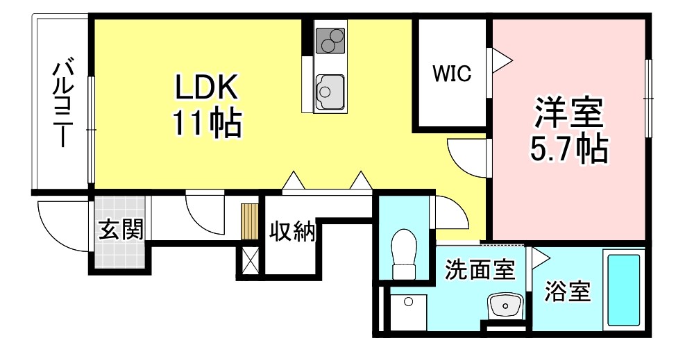Sunny Home 間取り