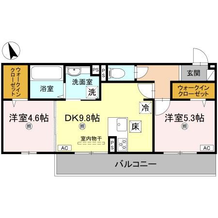 エレガンス　ビュー 間取り