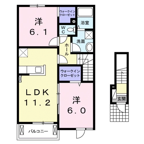 ディオーネ・ジエータ甲賀 間取り