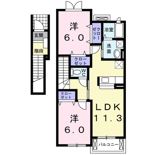 エクセレント　Ｙ・Ｓ 間取り