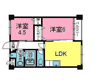 コンフォーレＴ２ 間取り