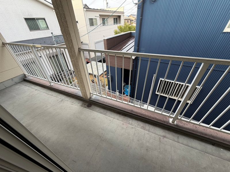 コーポオクムラ ベランダ