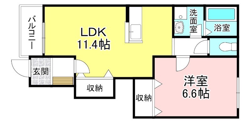 フローラルコートDS 間取り