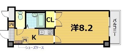 クレスト草津 間取り