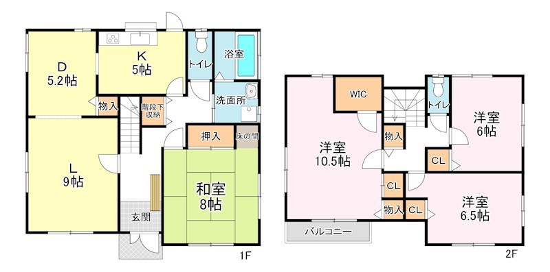 青山3丁目貸家 間取り