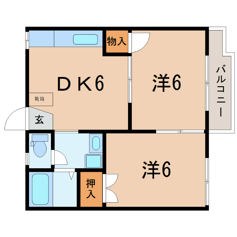 第３カナヤハイツ 間取り