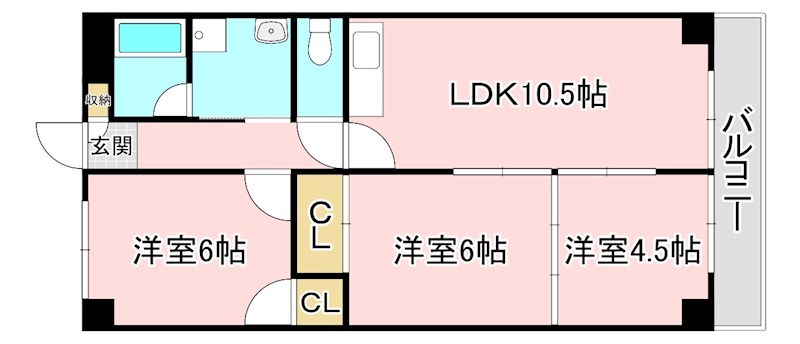 ファミーユ南高田 間取り