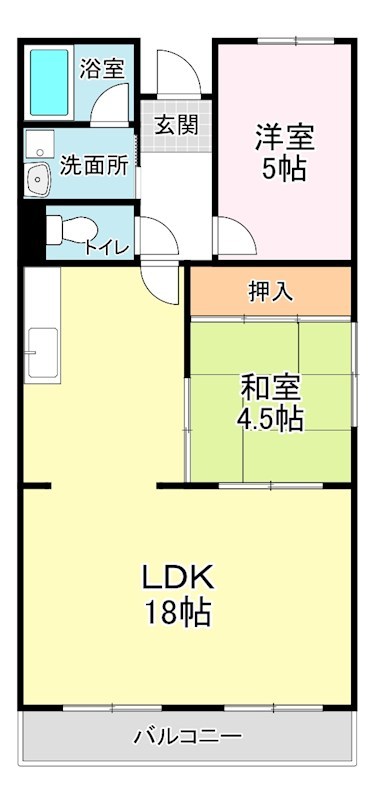 ヴェルドミール 間取り