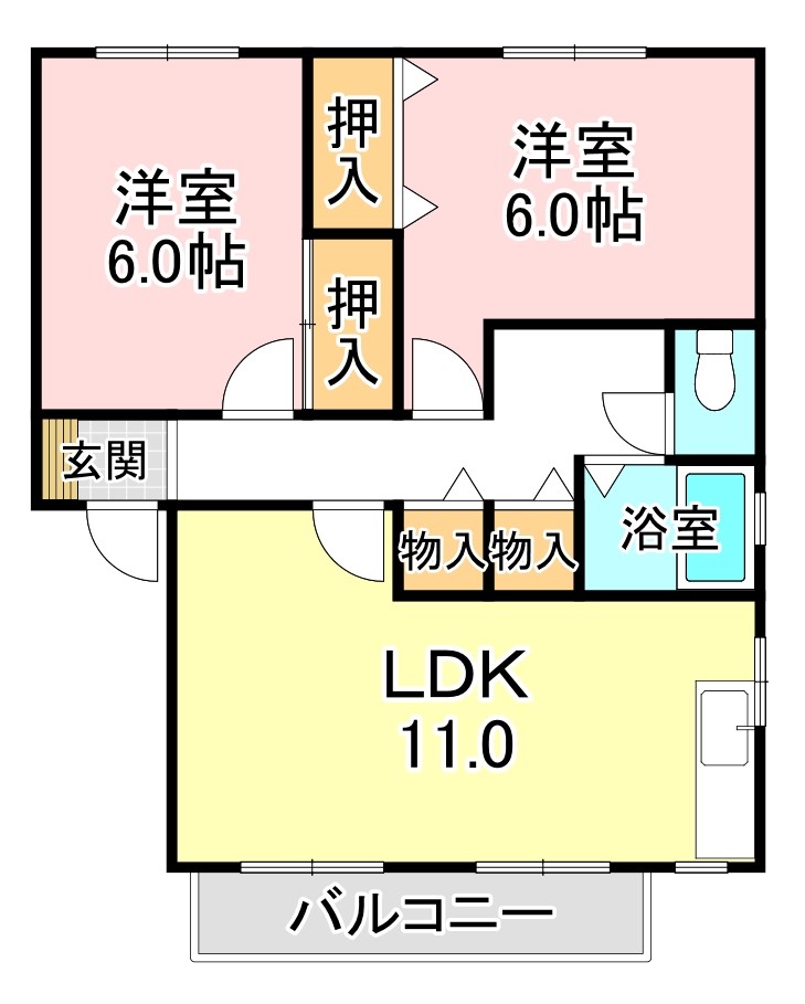 ルシオールⅢ 間取り