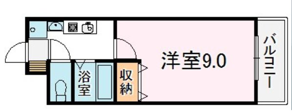 セコンダリー谷畑 間取り