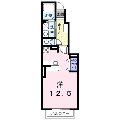 ストロベリーフィールズⅡ番館 間取り
