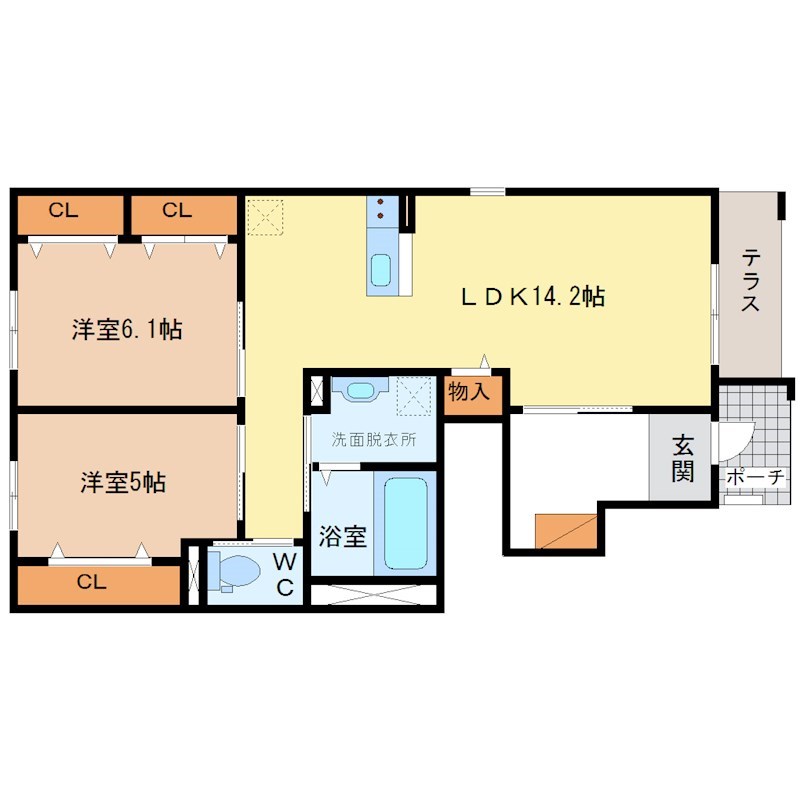 レゾン　デートル 間取り