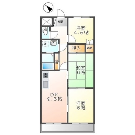 エヴァークレストール 間取り