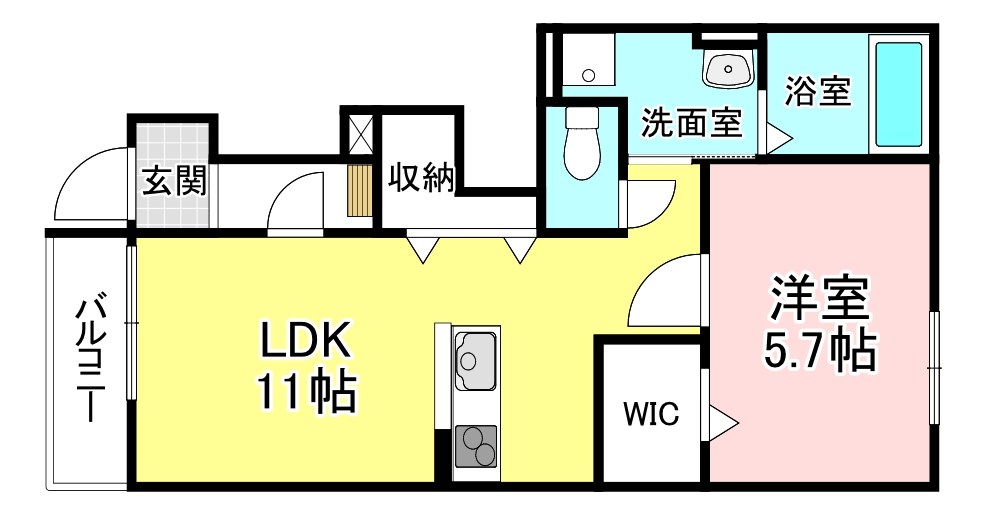 Sunny Home 間取り