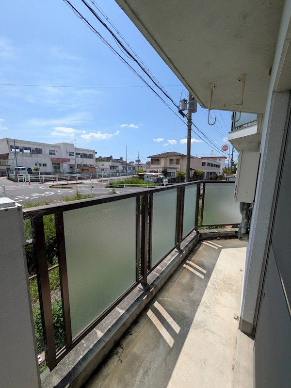 中沢壱番館 ベランダ