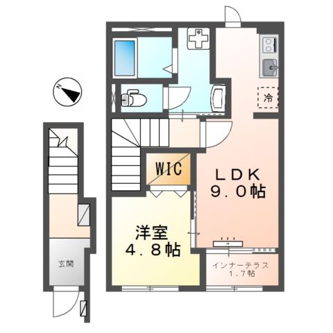 フリージア　R 間取り