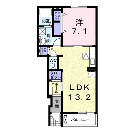 Ｃａｓａ　エスポワール 間取り