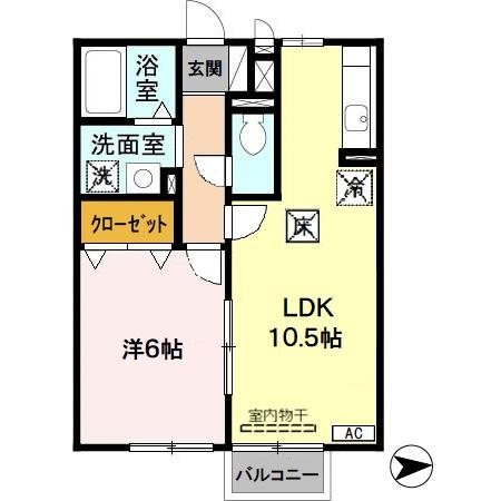 ベルコート　木ノ座 間取り