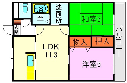 ウエストヴィレッジ 間取り
