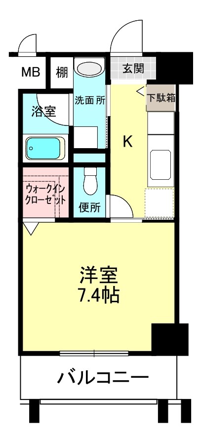 Pronity Hill（プロニティヒル） 間取り