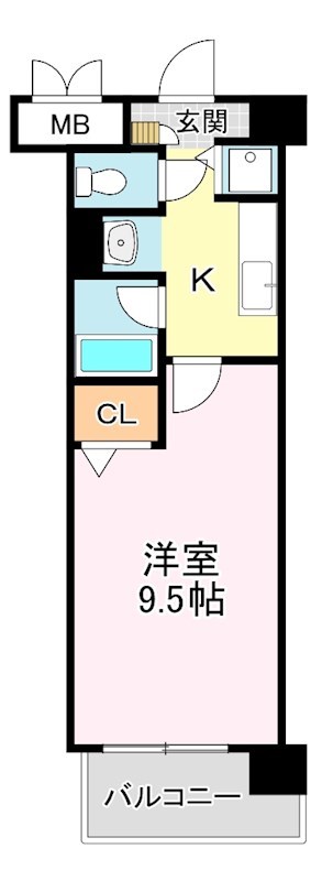 メゾンクレールⅢ 間取り