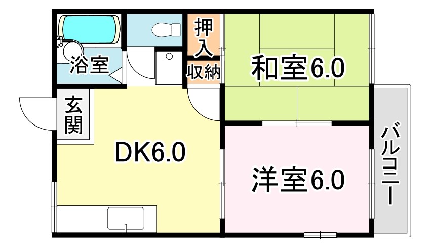 サンライフ野路Ⅱ 間取り