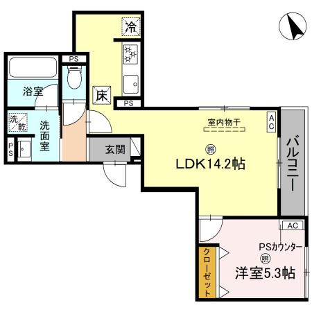 Chainon(シェノン) 間取り