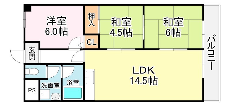 エミナール南草津 間取り